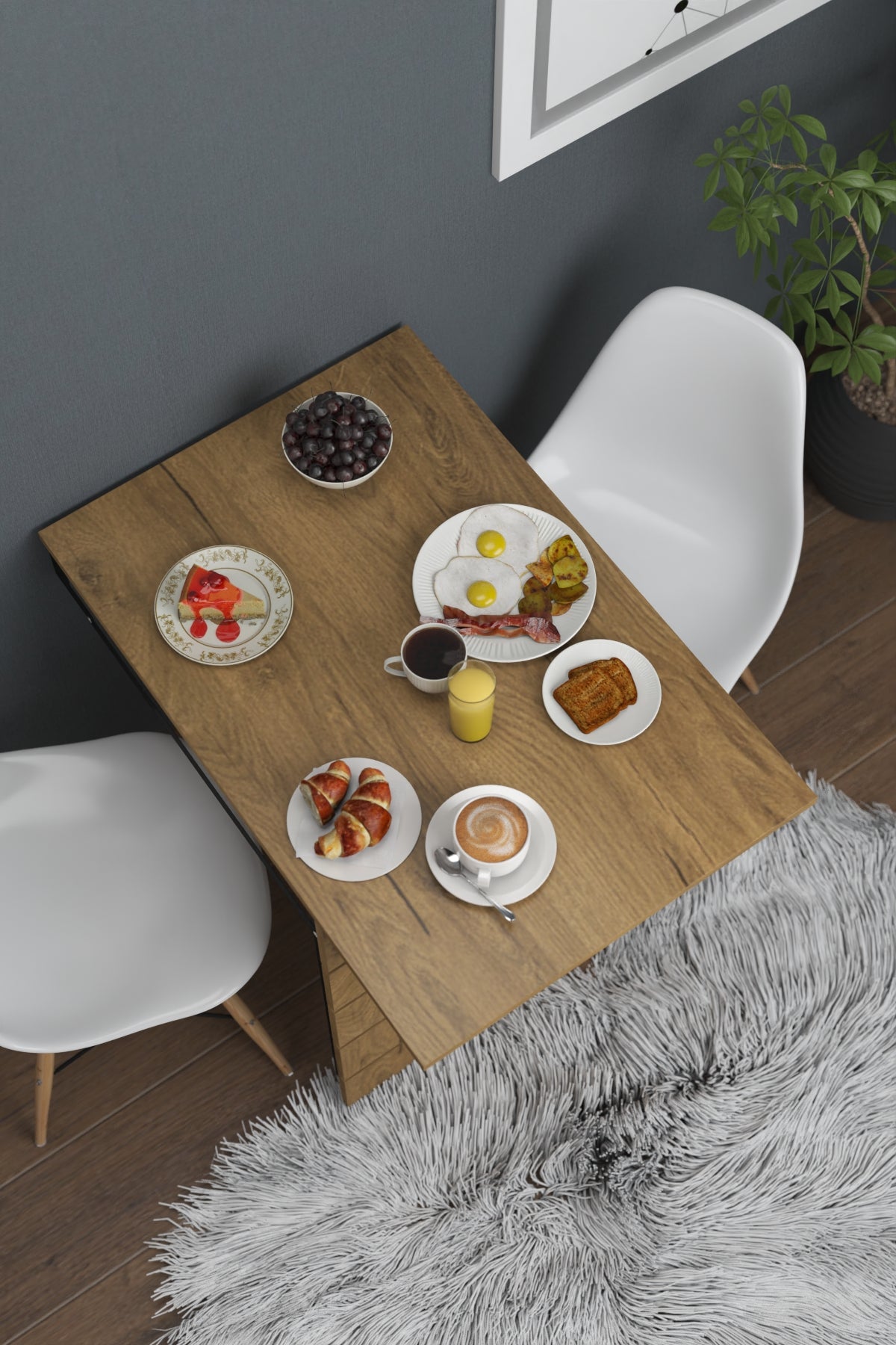 FULYA-WALL MOUNTED TABLE