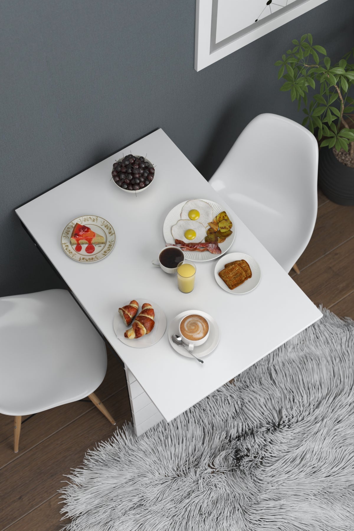 FULYA-WALL MOUNTED TABLE