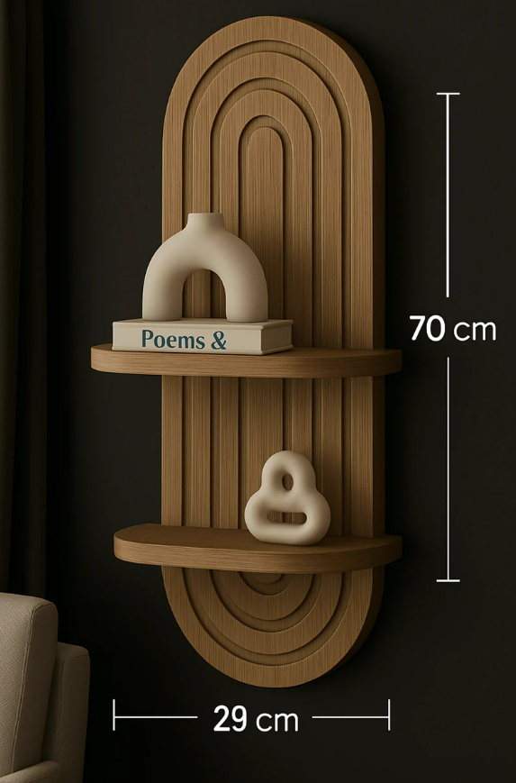 Decorative Multifunctional Wall Shelf