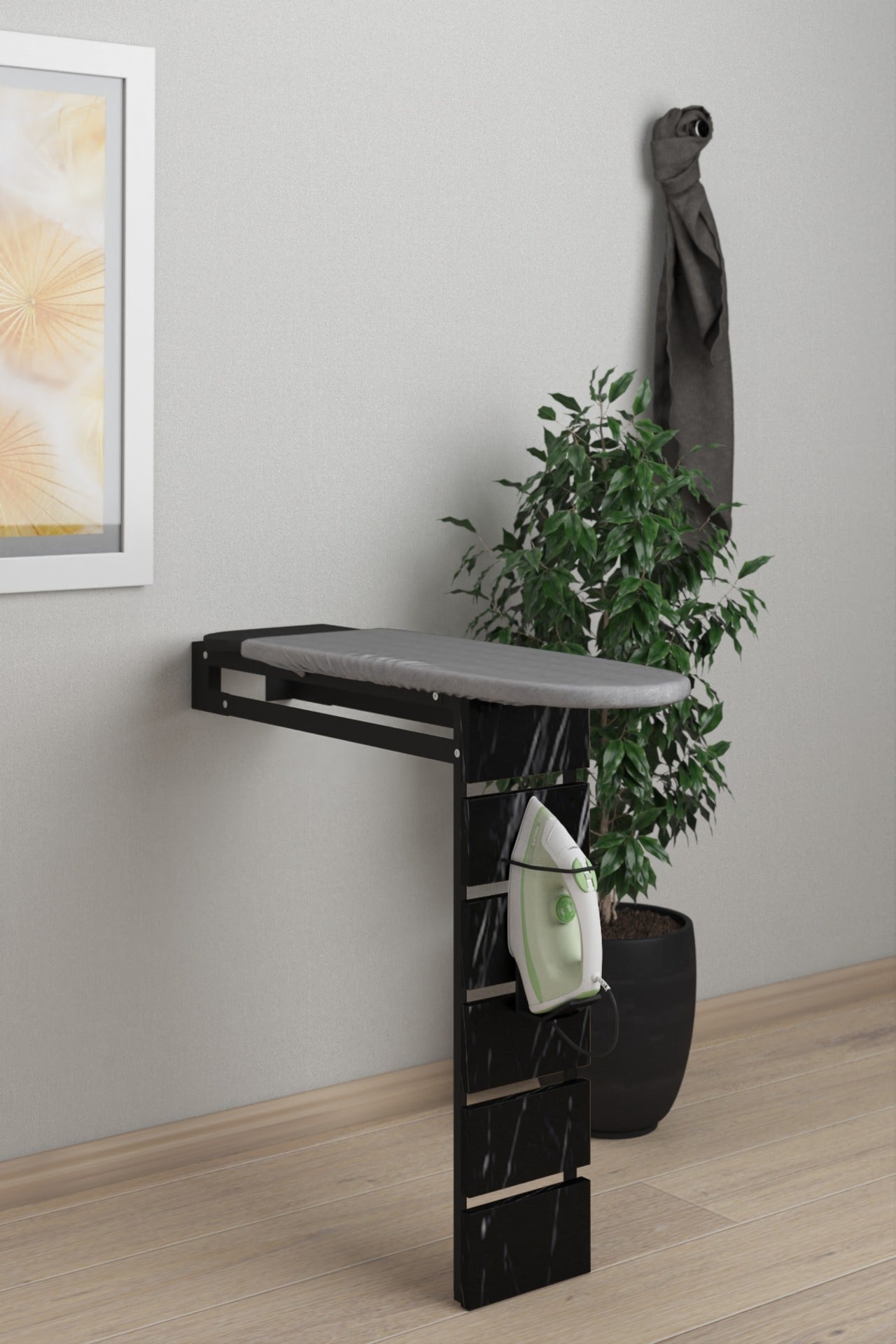 DAISY-WALL MOUNTED IRONING TABLE