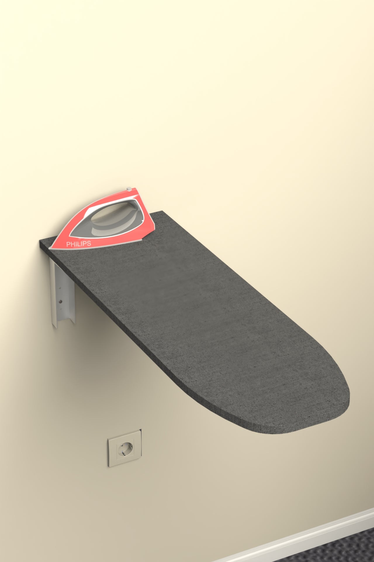 DEVIN - WALL MOUNTED IRONING TABLE