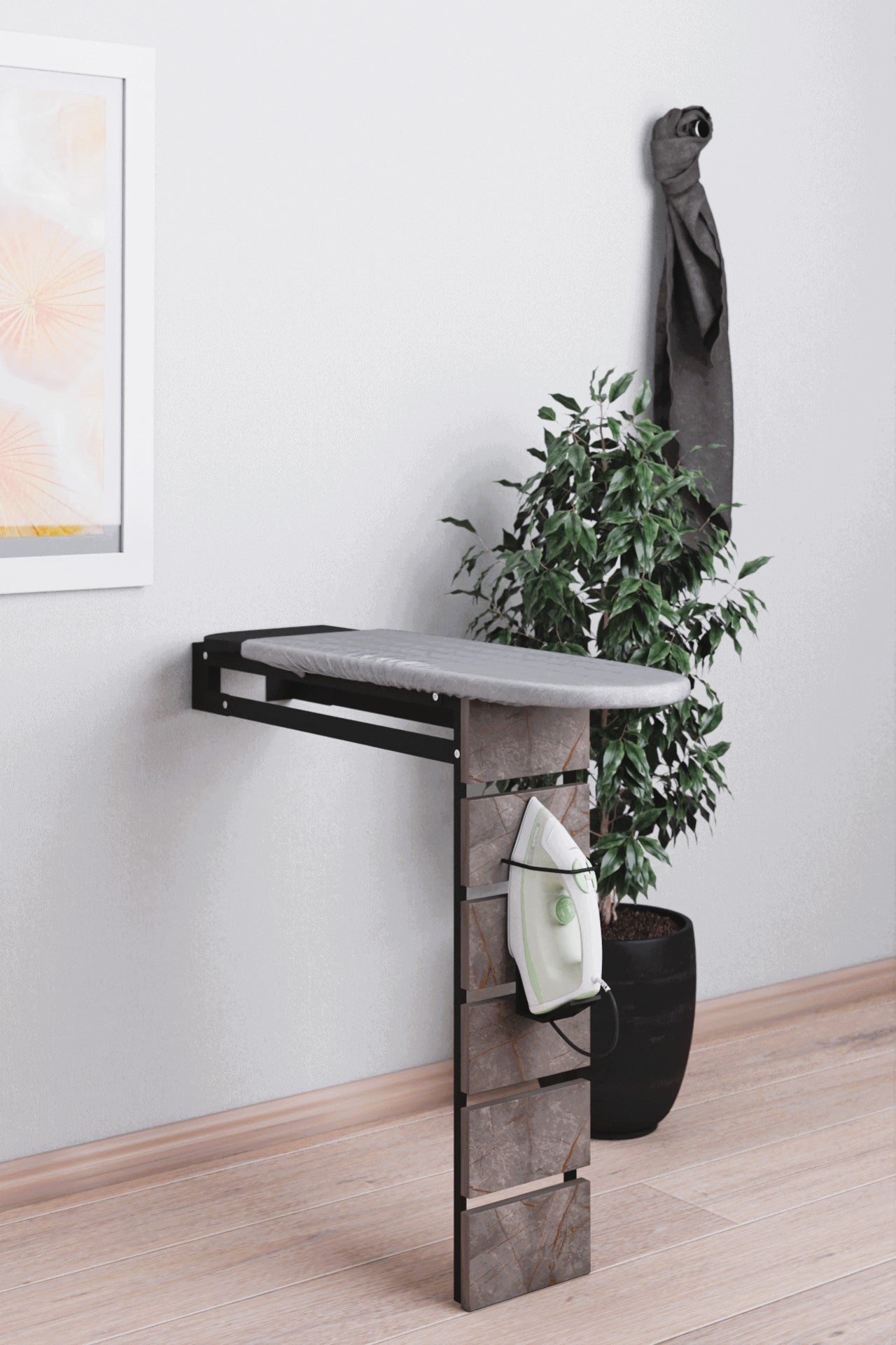DAISY-WALL MOUNTED IRONING TABLE