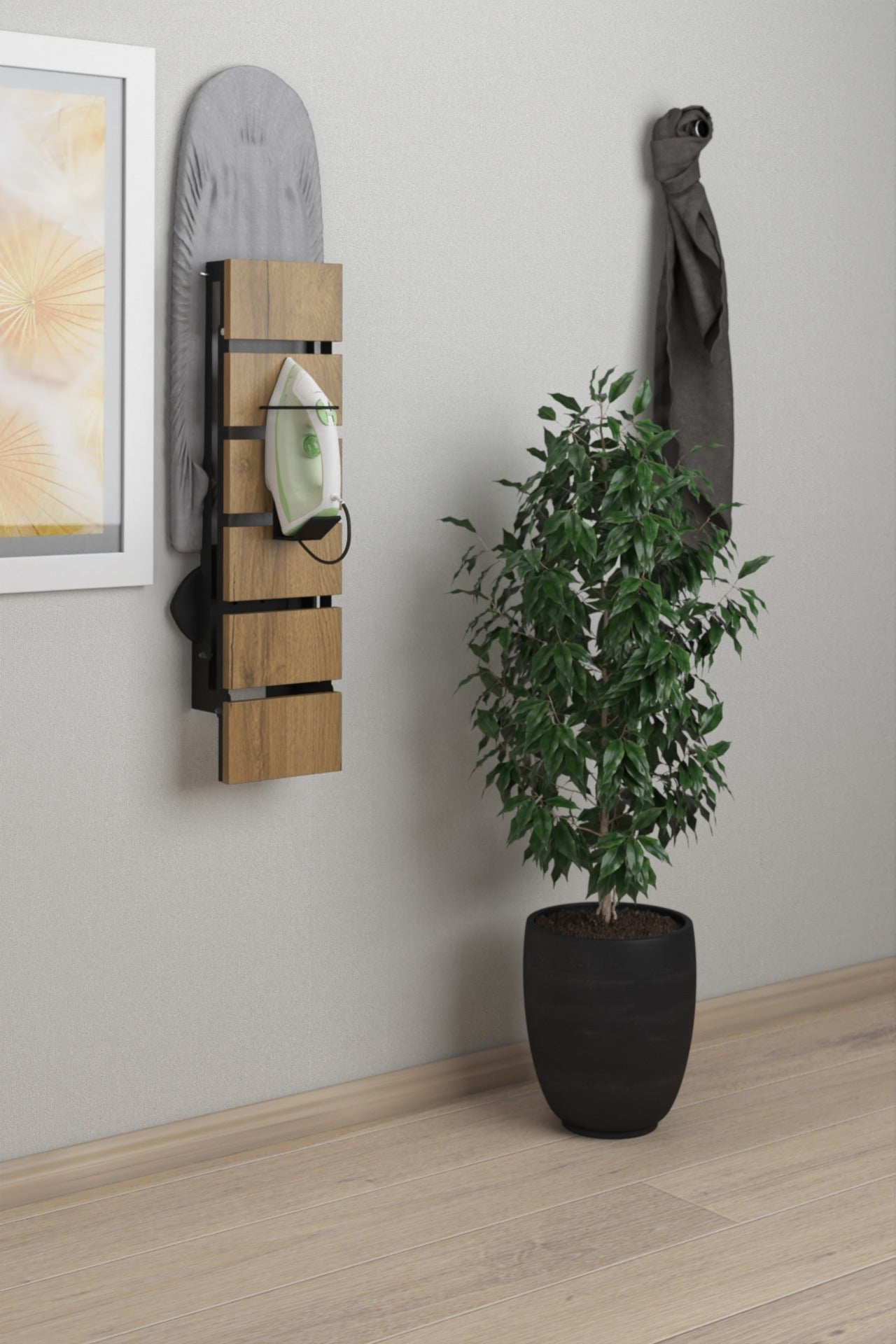 DAISY-WALL MOUNTED IRONING TABLE