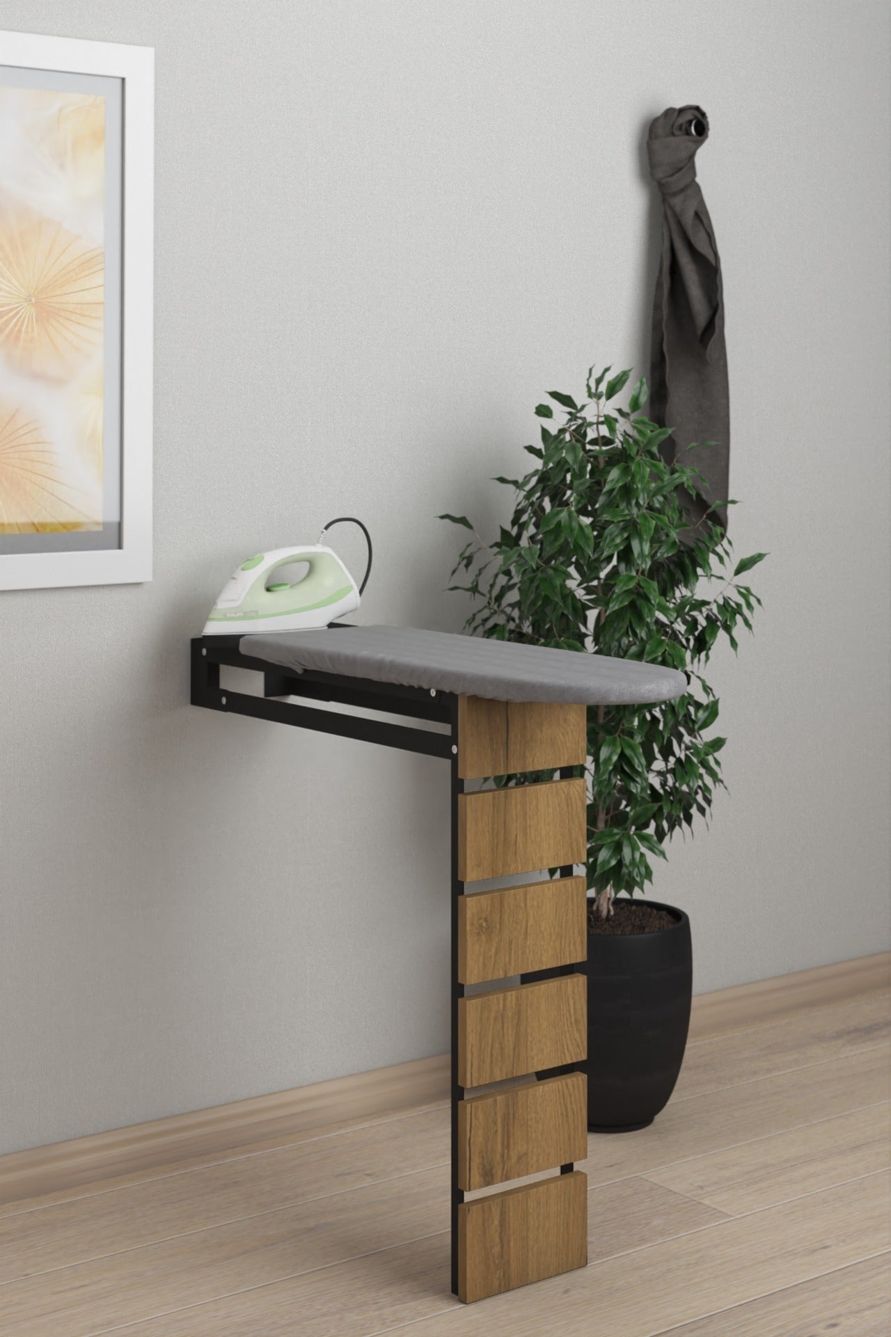 DAISY-WALL MOUNTED IRONING TABLE