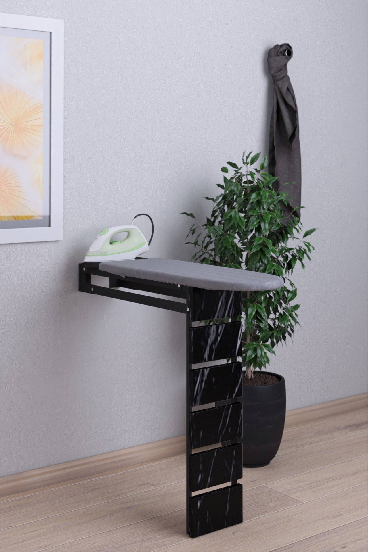 DAISY-WALL MOUNTED IRONING TABLE