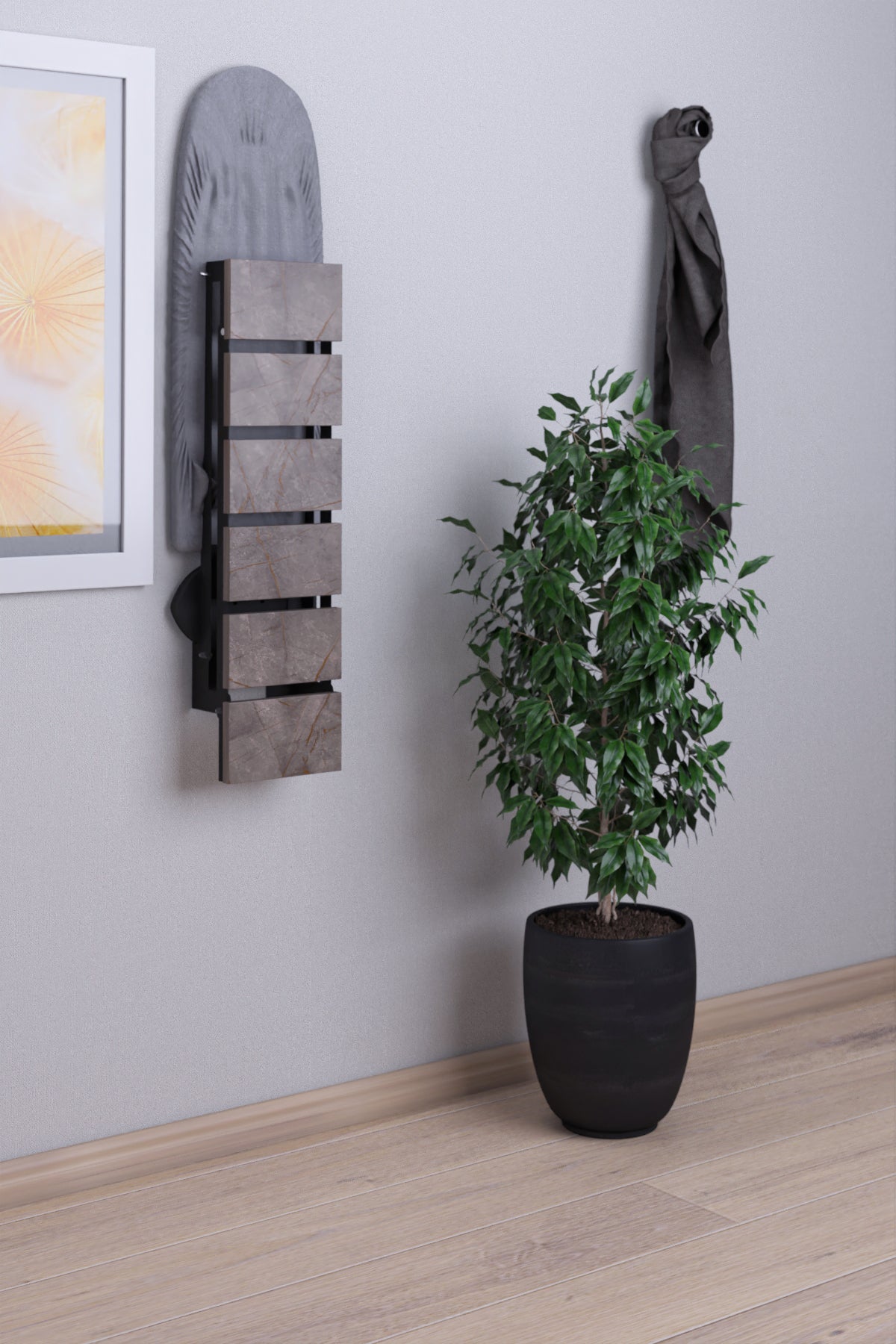 DAISY-WALL MOUNTED IRONING TABLE