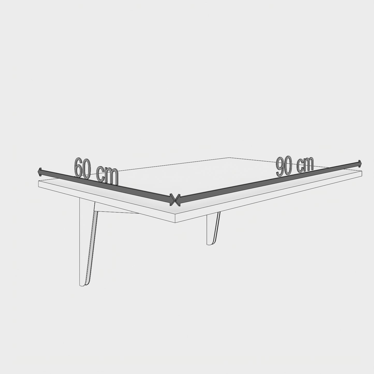 CAMELLIA-FOLDING TABLE