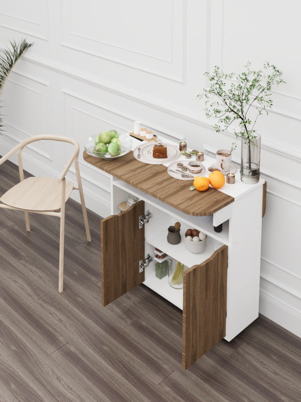 BUTTERFLY-KITCHEN TABLE AND CABINET