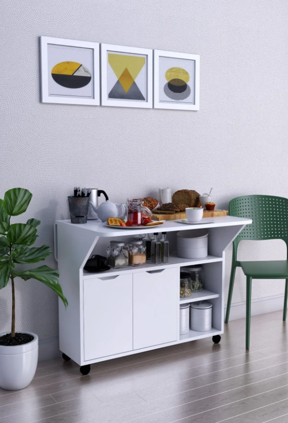 BUTTERFLY-KITCHEN TABLE AND CABINET