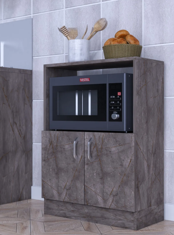 ROMA-MICROWAVE AND MULTI-PURPOSE KITCHEN CABINET