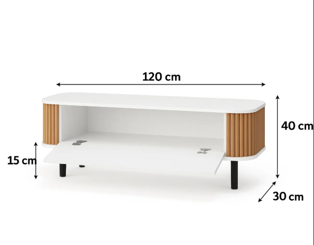 LINEA Oval TV Stand